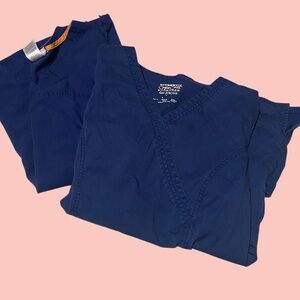Navy Scrub Top *BUNDLE* Medium